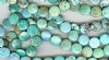 16 inch strand of 14x5mm Green Turquoise Coins